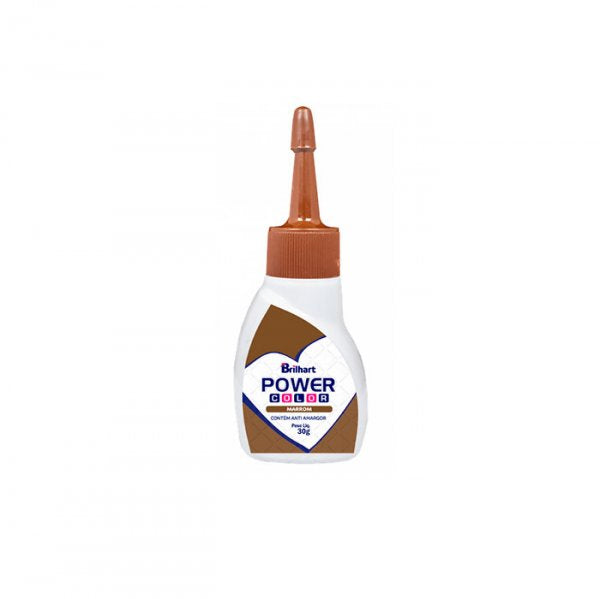 Corante Em Gel Power Color Marrom 30G - Brilhart