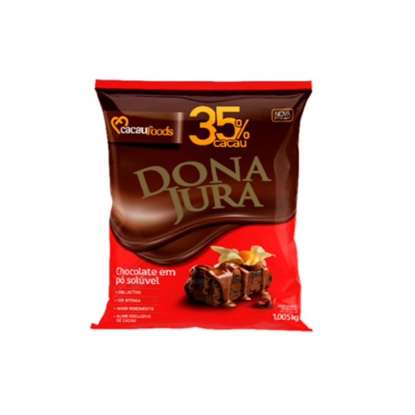 Chocolate em Pó Solúvel 35% Cacau - Cacau Foods