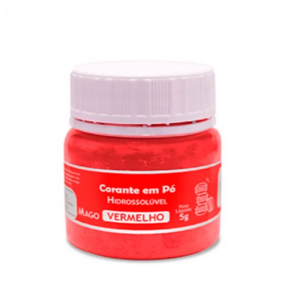 Corante Hidrossolúvel 5G Vermelho - Mago