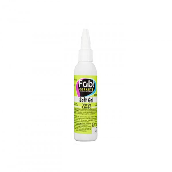 Corante Softgel 25G Verde Limao - Fab!