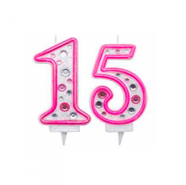 Vela Mb Debutante Luxo Rosa - Mundo Bizarro