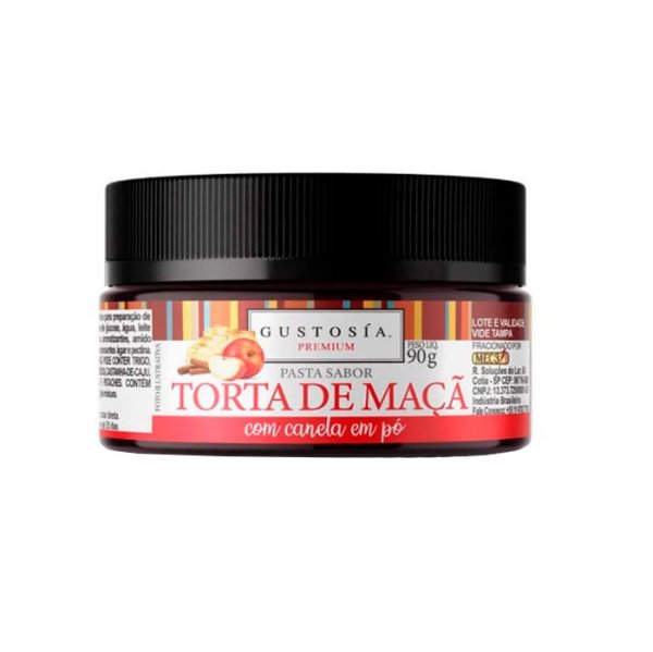 Pasta Saborizante Gustosia Torta De Maçã 90G - Mec3