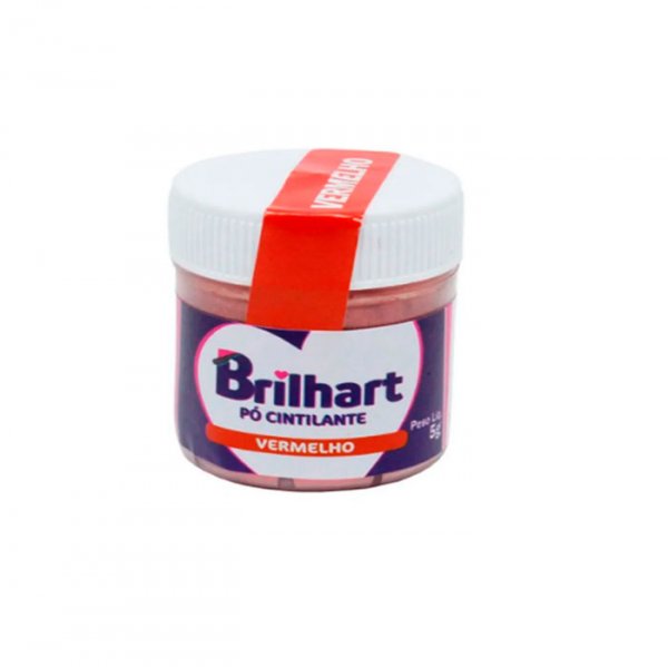 Pó Cintilante Vermelho - Brilhart