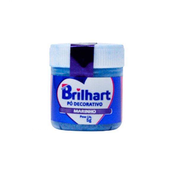 Pó Cintilante Marinho 5Gr - Brilhart