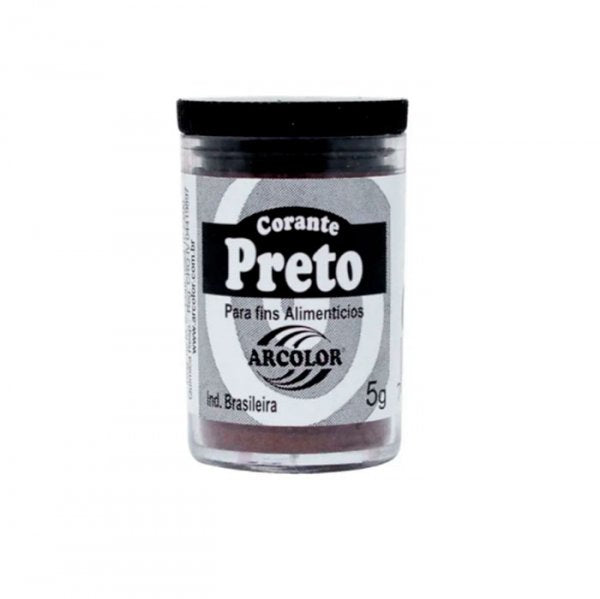 Corante Em Pó Preto 5G -  Arcolor