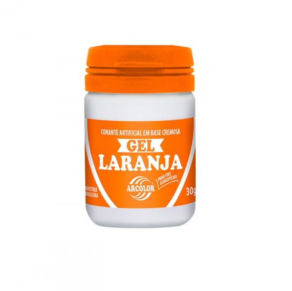 Corante Em Gel Laranja 30G -  Arcolor