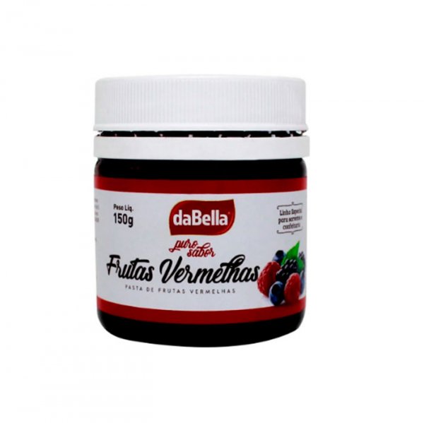 Pasta Saborizante Frutas Vermelhas 150G - Dabella