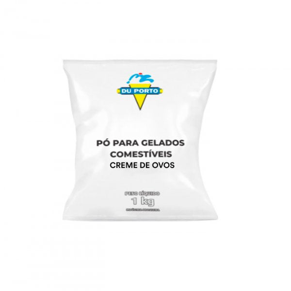 Pó Saborizante Creme De Ovos 1Kg - Du Porto