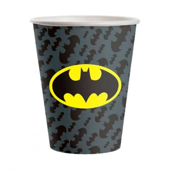 Copo De Papel 200Ml Batman 2016 (C/8Un) - Festcolor