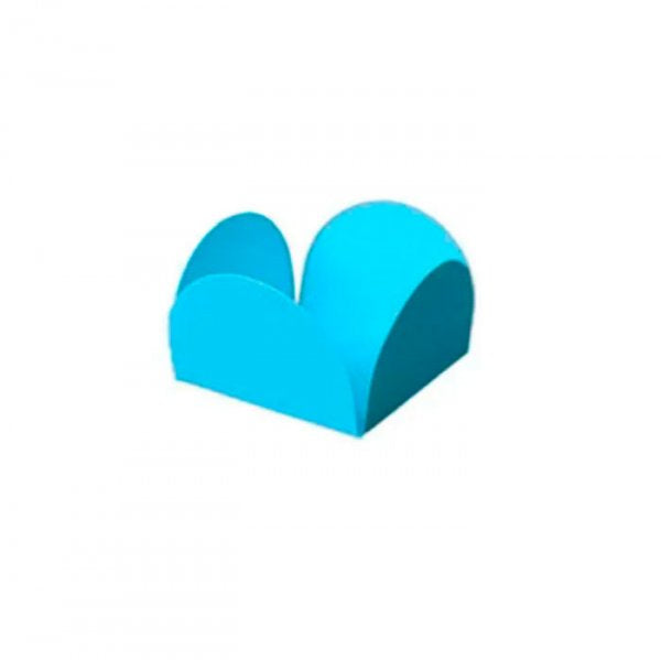 Forma 4 Petalas 34X34X22 50 Unid Azul Bebê - Sulformas