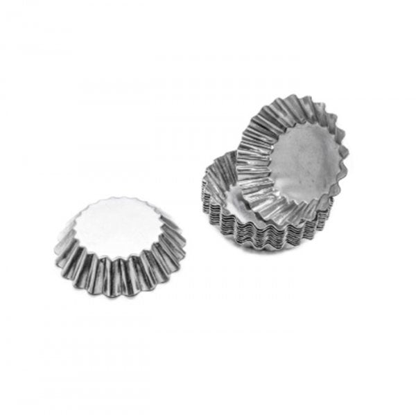 Forminha Empada Crespa  N00 De Aluminio (2,8X1,8X4,2Cm) - Doupan