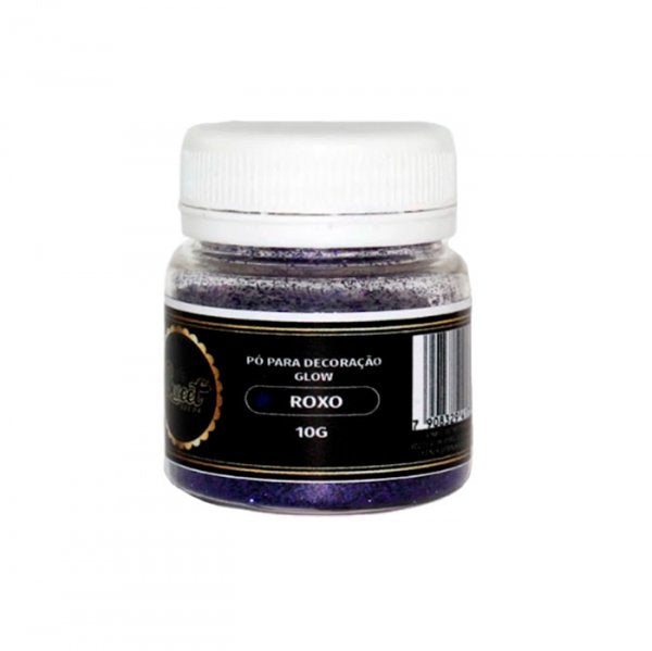 Pó Para Decoração Roxo 10G - Sweet Decor