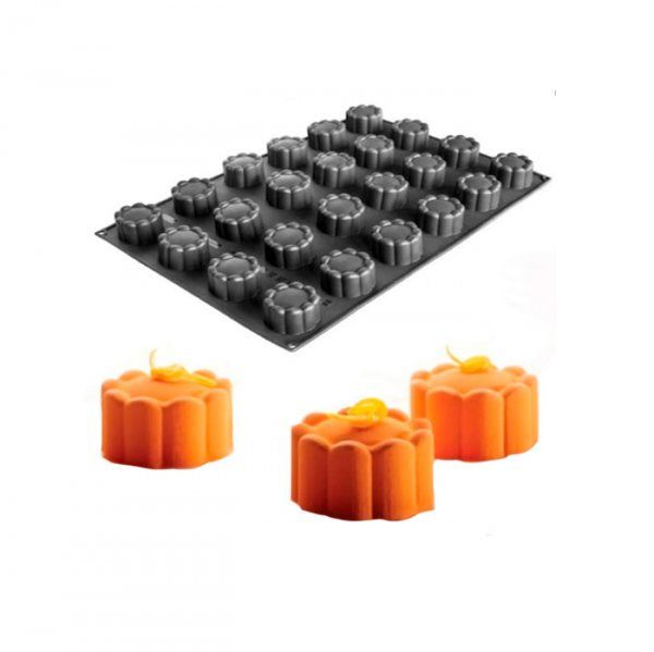 Forma De Silicone (Px051) Charlotte 24 Cavidades - Pavoni Italia