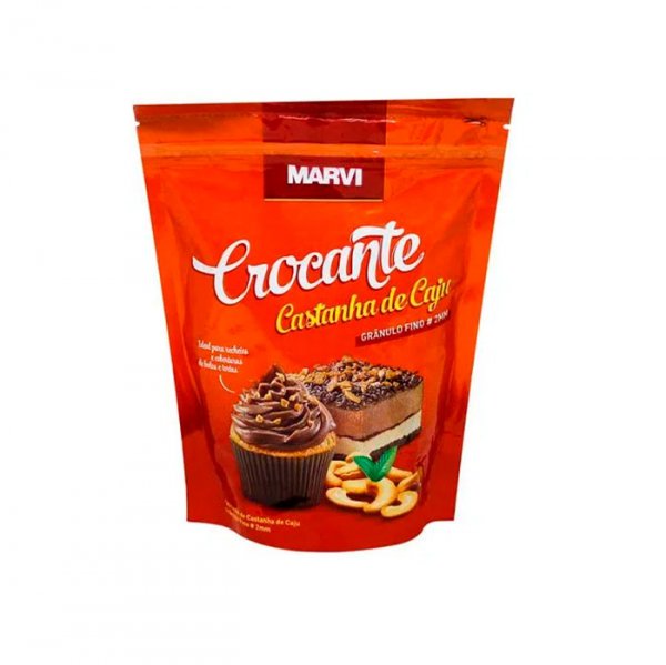Crocante Castanha De Caju Fino 400G - Marvi
