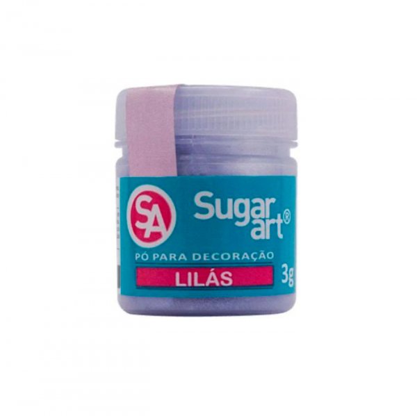 Pó Para Decoração Sugar 3G Lilás - Sugar Art