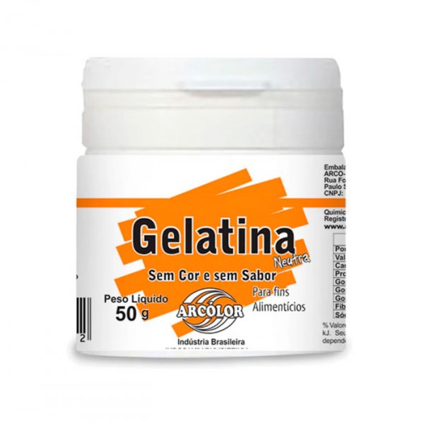 Gelatina Neutra -50G - Arcolor