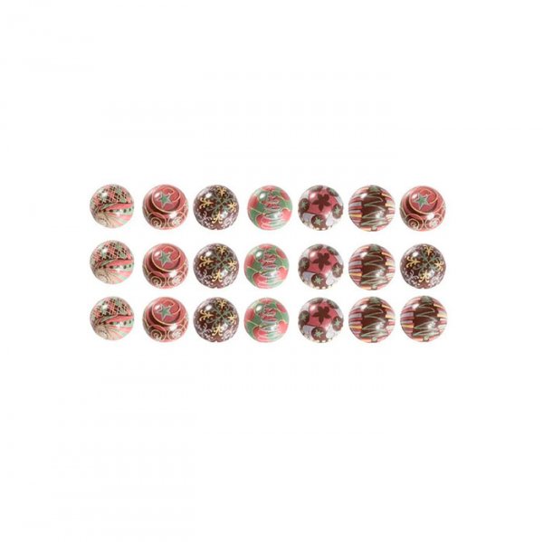 Forma Decorativa Natal Bola 3Cm (Bln006501) - Stalden