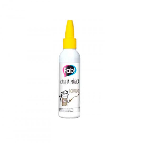 Caneta Magica Dourada 60Gr - Fab
