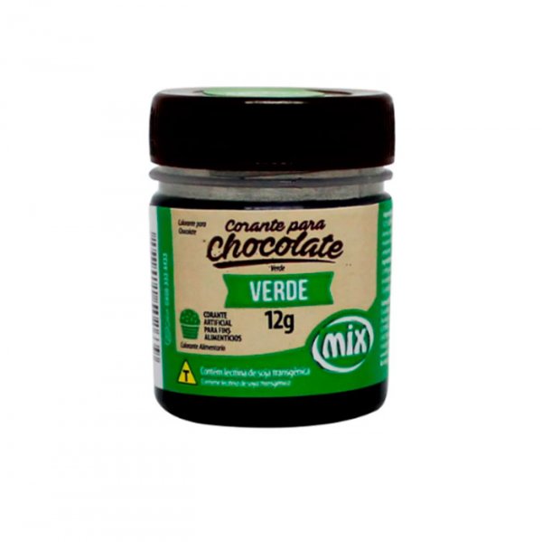 Corante Em Gel Para Chocolate Verde 12G - Mix