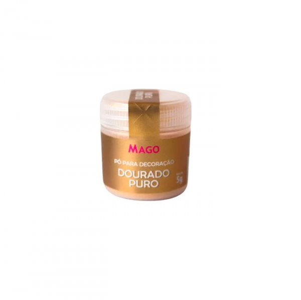 Po Para Decoracao Dourado Puro 5G - Mago