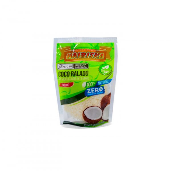 Coco Ralado Desidratado Zero Medio 150G - Haibiska