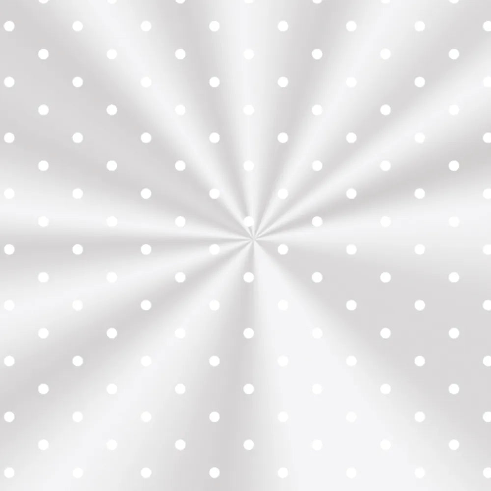 Saco Transparente Poá Branco - Pacote 100un - Cromus