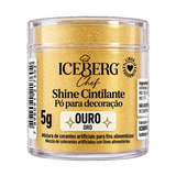 Pó Cintilante Ouro - 5g - Iceberg