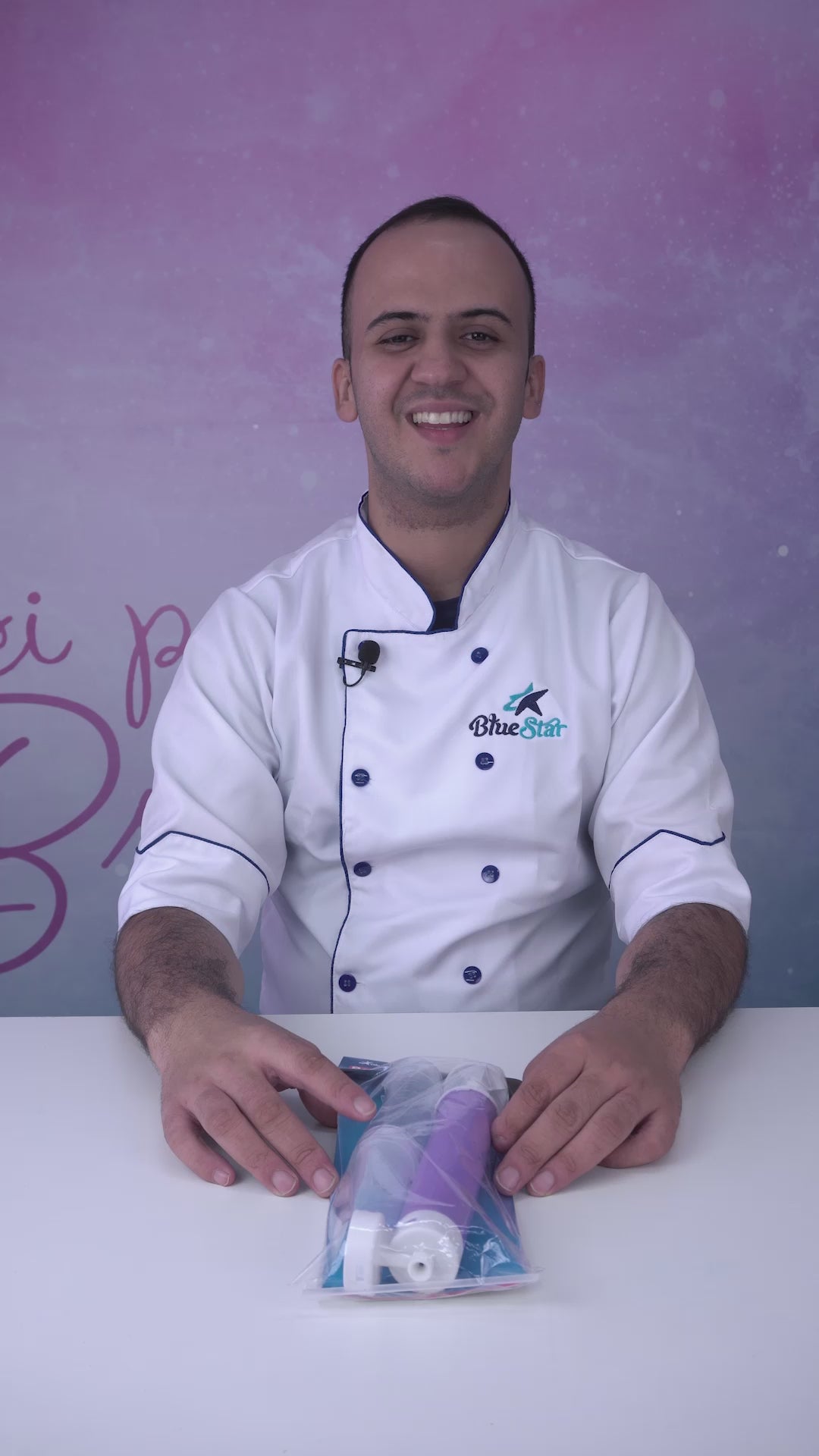 Borrifador para Bolo Shine Rosa - Blue Star