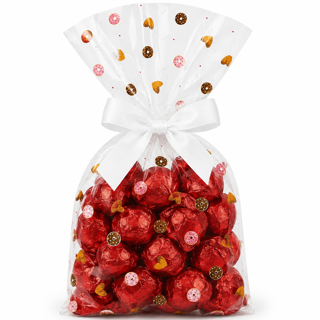 Saco Transparente Biscoitinhos - 50 un - Cromus