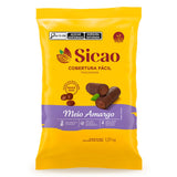 Cobertura Fracionada Meio Amargo Fácil - Gotas  1,01Kg - Sicao