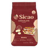 Chocolate Nobre Branco - Gotas 1,01Kg - Sicao