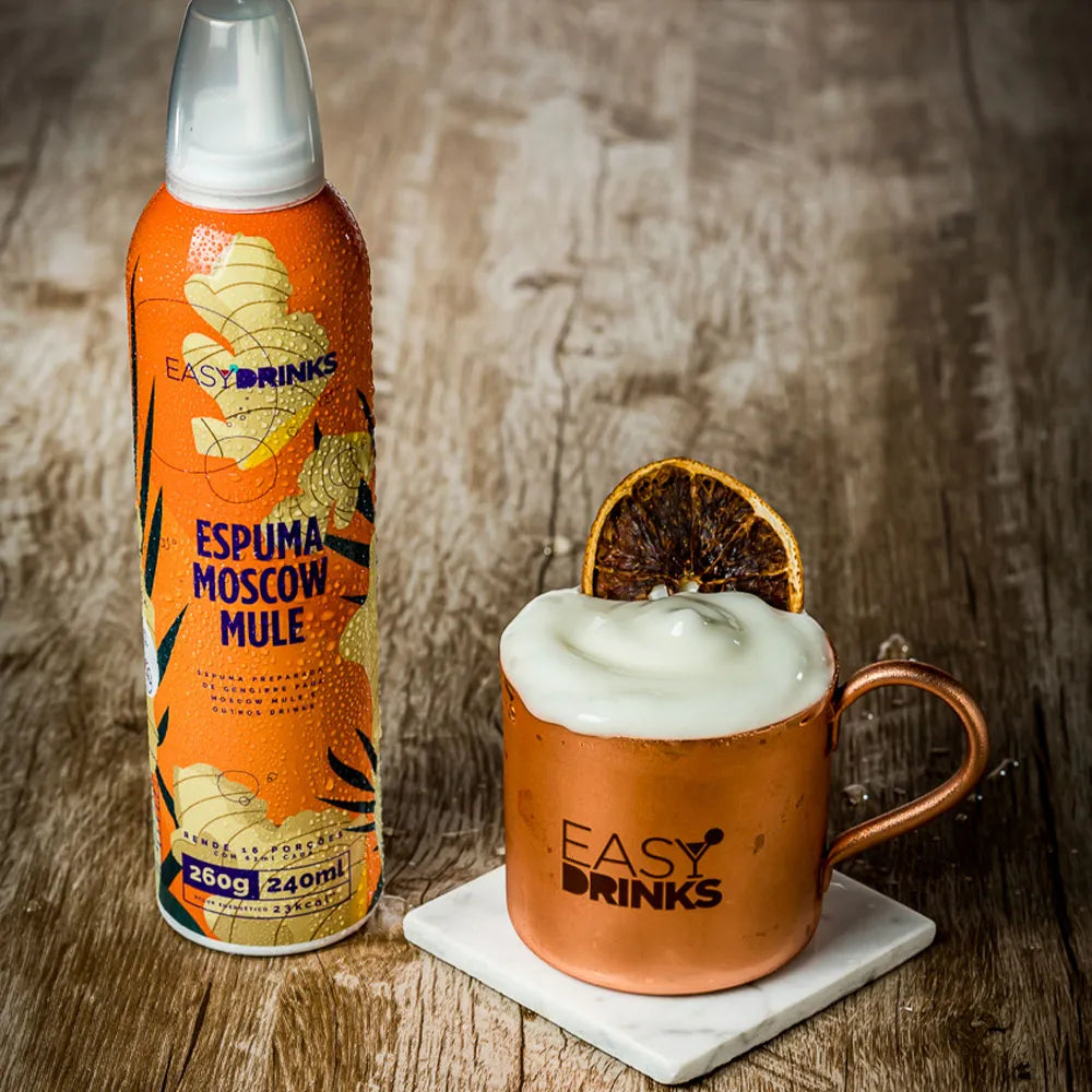 Espuma Moscow Mule Sabor Gengibre - Easy Drinks