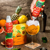 Espuma de Grapefruit e Hibisco  - Easydrinks