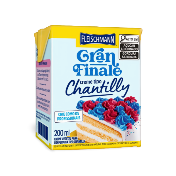 Chantilly Tradicional 200ml - Gran Finale