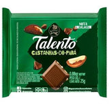 Chocolate Talento ao Leite com Castanha do Pará - 25g - Garoto