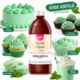 Corante Verde Hortelã - 960ml - Mix