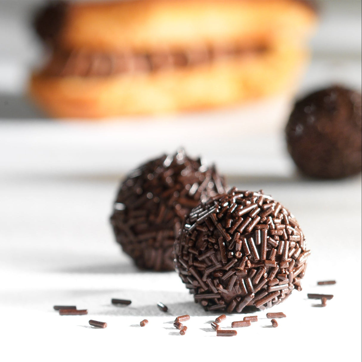 Granulado Vermicelli de Chocolate Amargo - 1 kg - Mona Lisa